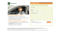 Desktop Screenshot of jetrouveunevoiture.groupama.fr